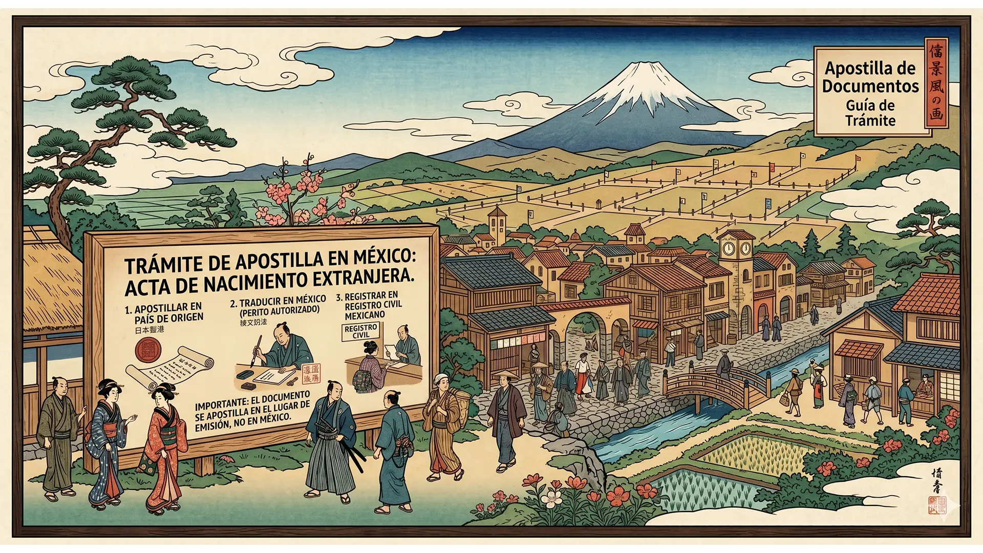 Cómo Apostillar un Acta de Nacimiento Extranjera en México: La Guía Definitiva